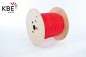 Preview: KBE Solarkabel 6mm² Mantelfarbe: Rot 500mtr. Trommel