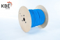 Preview: KBE Solarkabel 6mm² Mantelfarbe: Blau 500mtr. Trommel