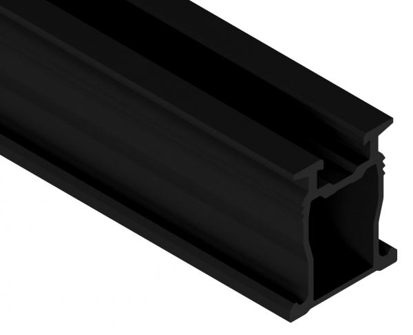 SCHWEIZER Trägerprofil-/schiene MSP-PR-CH 38 6.3m schwarz